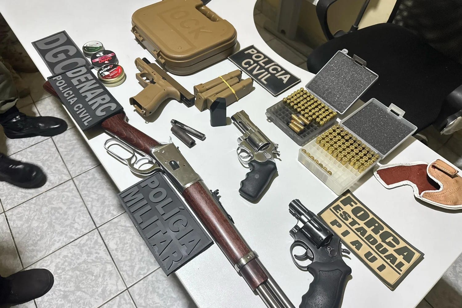 DENARC deflagra operação e cumpre 20 mandados contra facções no interior do Piauí