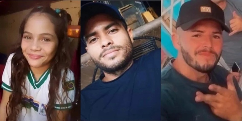 Emilly Vitória de Sousa Silva, Felipe José da Silva e Cremilson de Sousa Castro