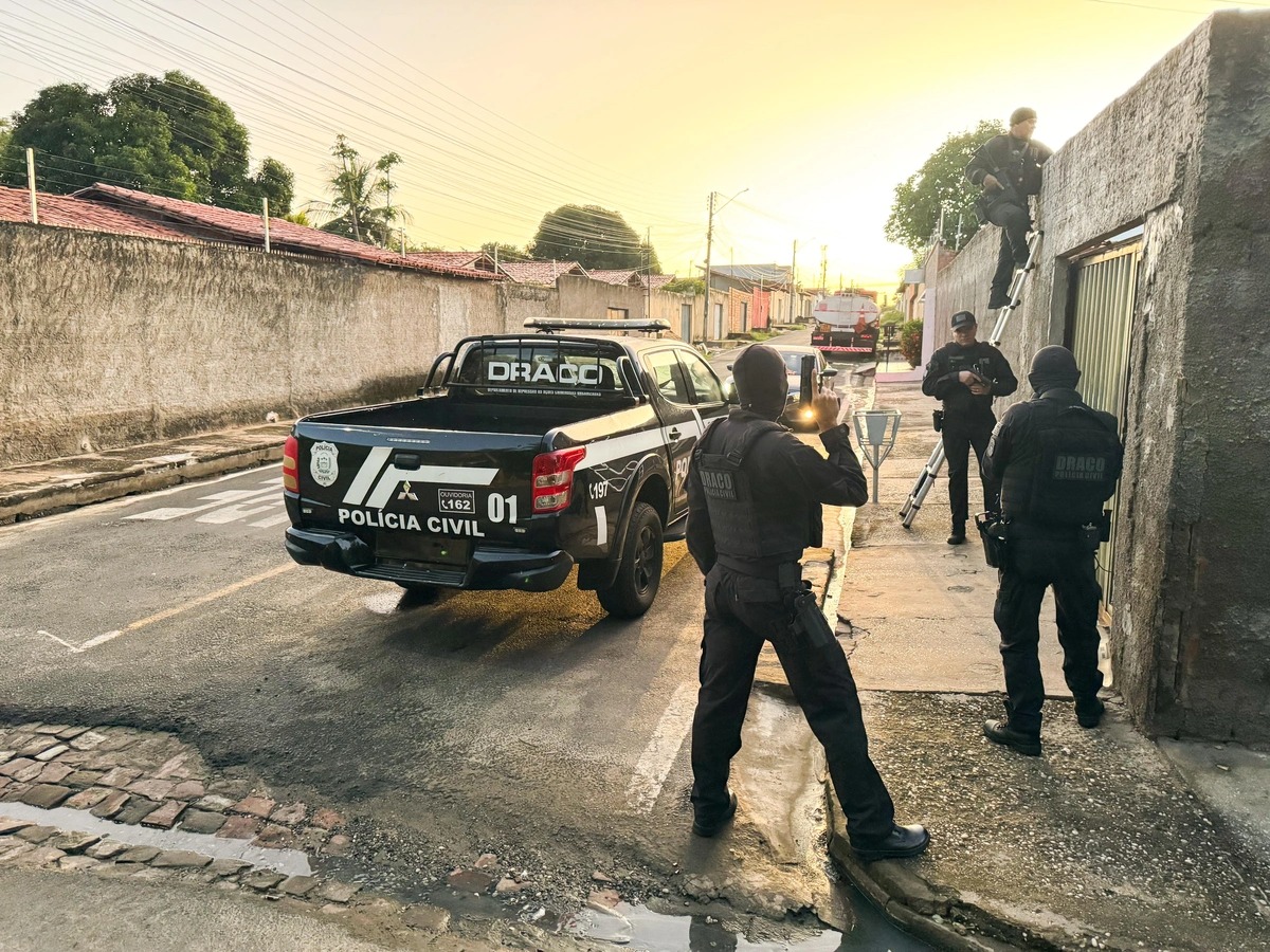 Equipes do DRACO na Operação Rolezinho