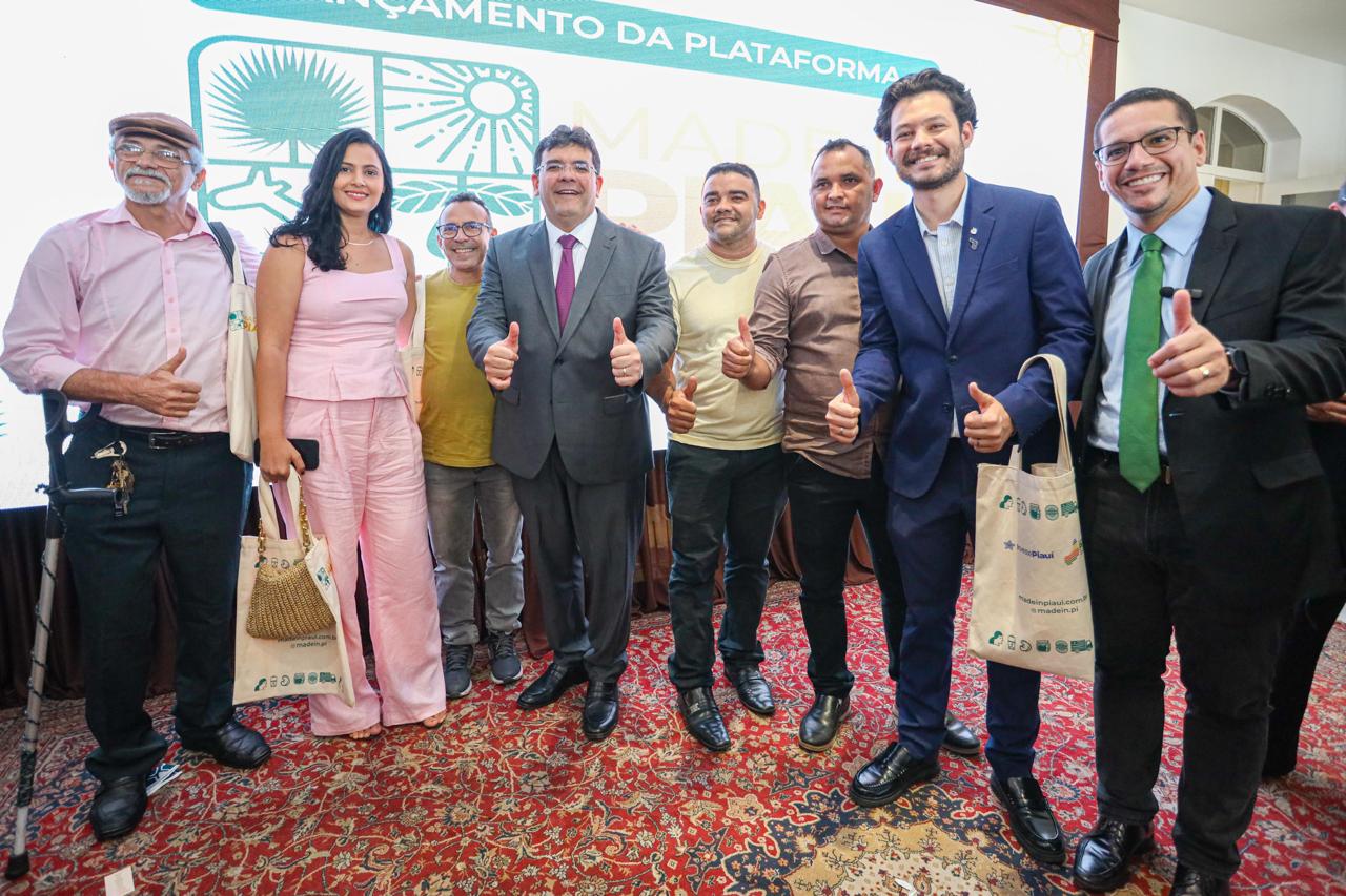Governador Rafael Fonteles lança plataforma de vendas Made In Piauí