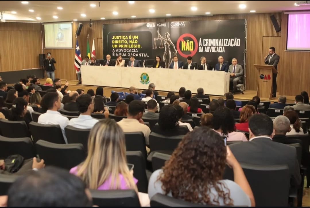 OAB/MA promove união da advocacia contra criminalização praticada por bancos e Judiciário
