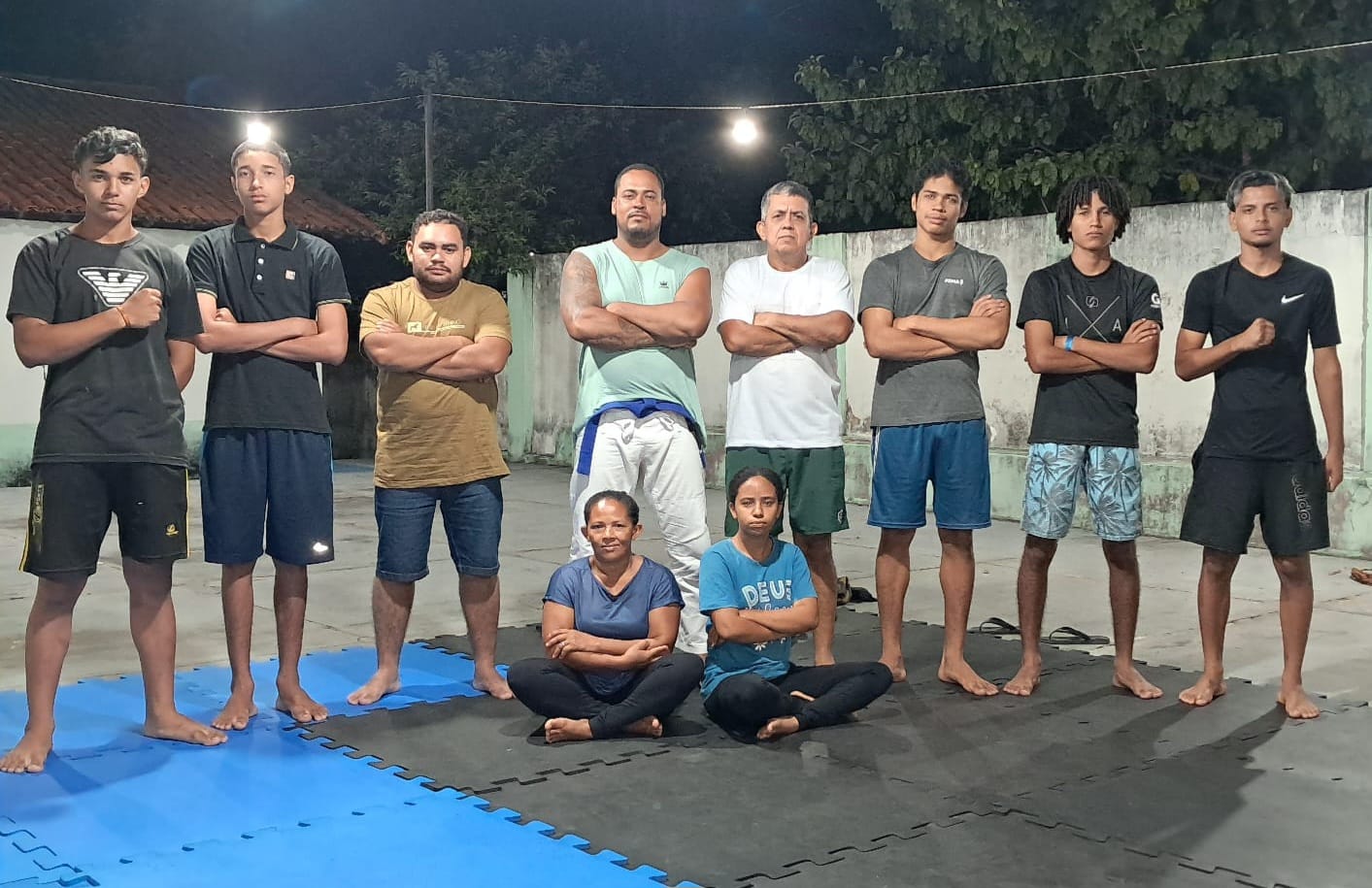 Projeto social com aulas de jiu-jitsu em Ribeiro Gonçalves