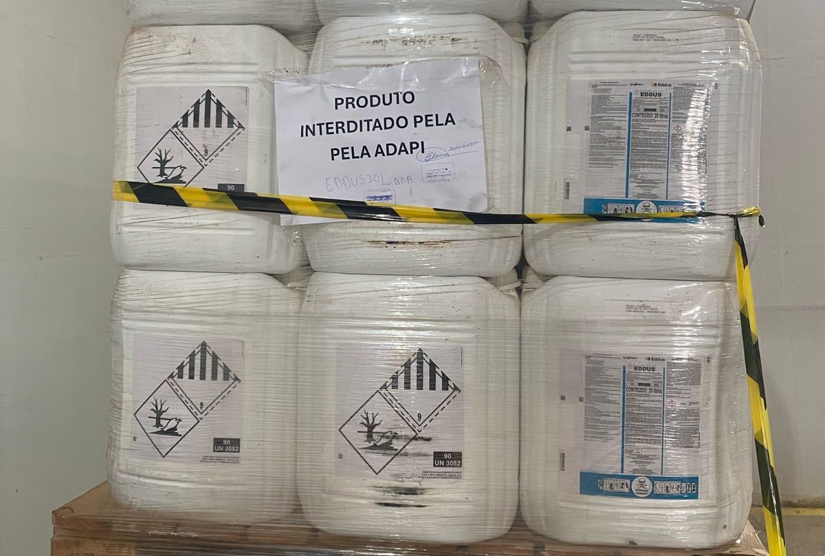 Sada e Adapi interditam mais de 25 toneladas de agrotóxicos vencidos em Bom Jesus
