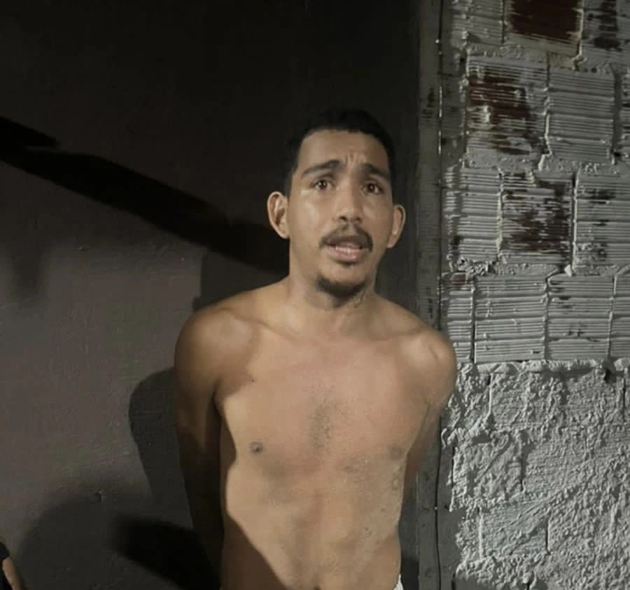 Francisco Jefferson da Silva Cruz, membro da facção criminosa Comando Vermelho (CV), conhecido como “Anjo da Morte”