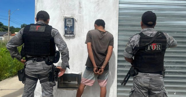 Policia Militar prende foragido da Major César na zona sul de Teresina