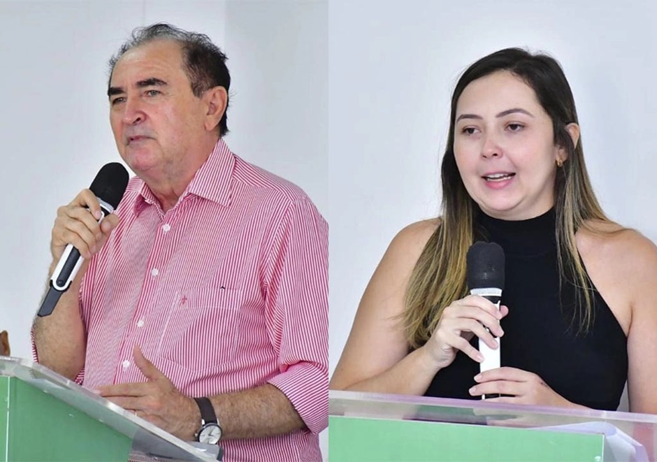 Prefeito de Floriano Antônio Reis Neto e Caroline de Almeida Reis, Secretária de Saúde de Floriano