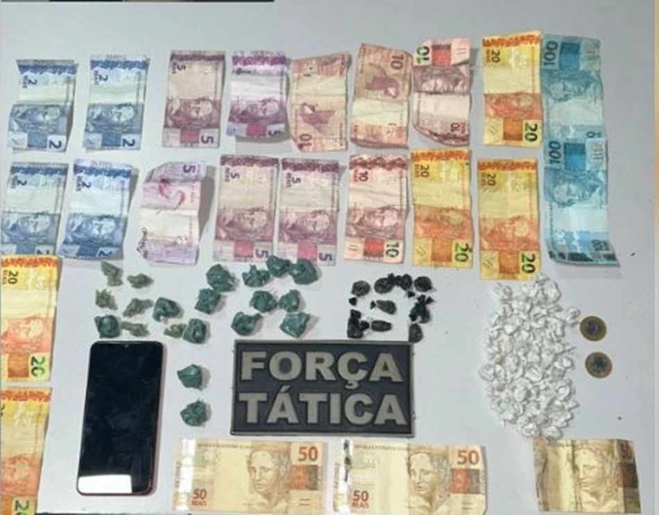 Homem é preso por tráfico de drogas na zona sul de Teresina