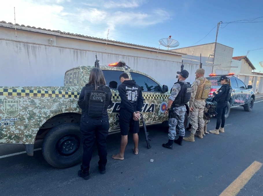 Acusado de ameaçar comandante da PM em Pio IX é preso durante operação