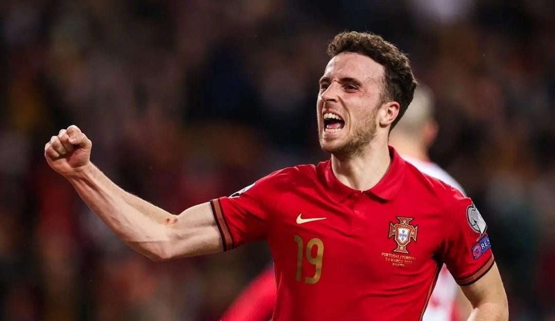 Atacante português Diogo Jota