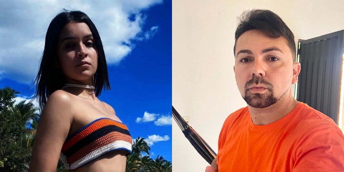 Sarah Denise e Fábio Braga