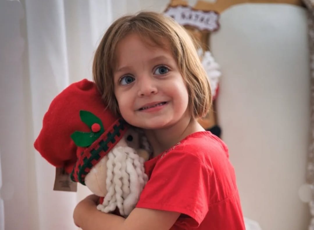 Alice, de 4 anos