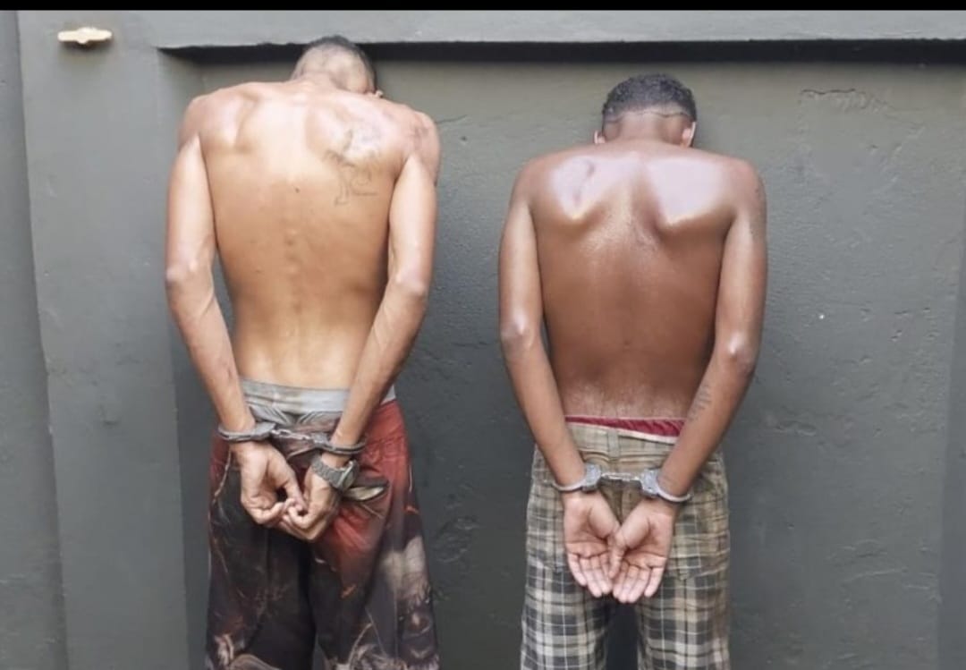 Dupla é presa acusada de matar homem com vários tiros em São Pedro do Piauí