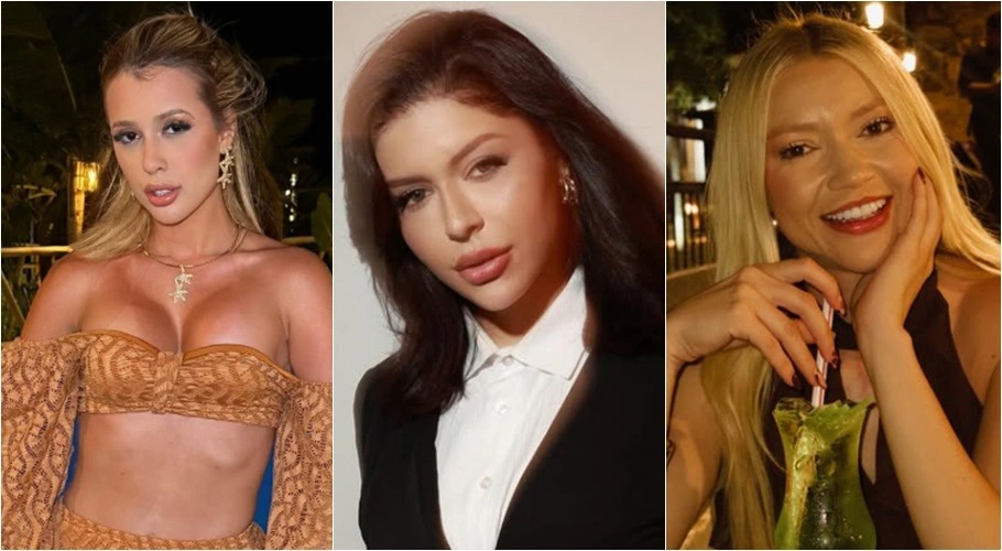 Emília Magalhães, Thaisa Costa e Tereza Iva