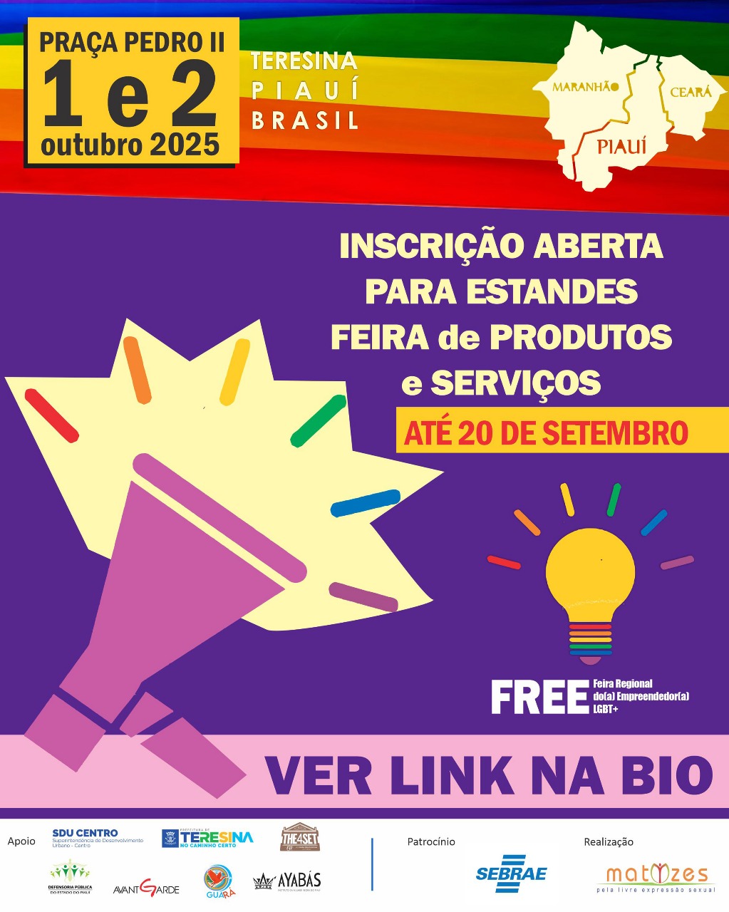 Feira Regional do(a) Empreendedor(a) LGBT+ (FREE)