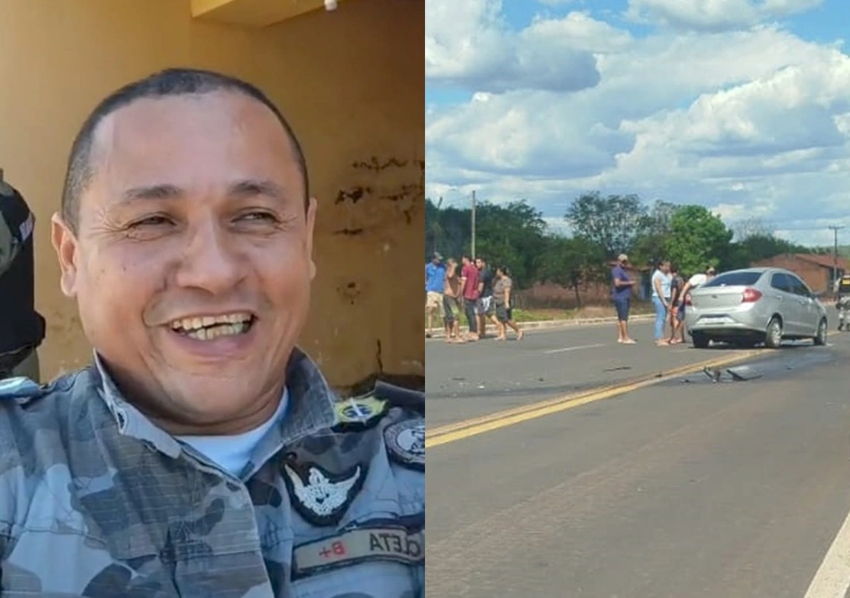 Subtenente Coleta morreu após colidir carro contra viatura