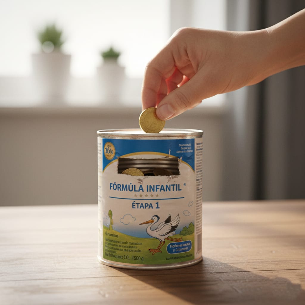 O aleitamento artificial traz custos que vão muito além do preço da lata